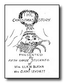 1953 Christmas Program Page 1