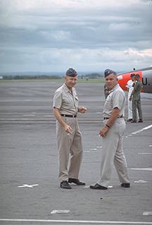 Col. Riha and Col. Froelich.