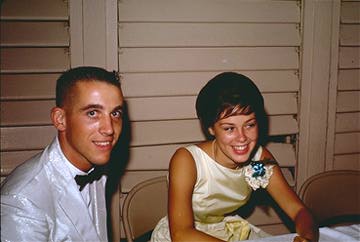 Bob Reynolds and Sue Kuenast, Prom '63.