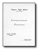 1964 Commencement Program Page 1