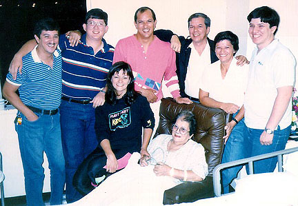 VJ's family 1989