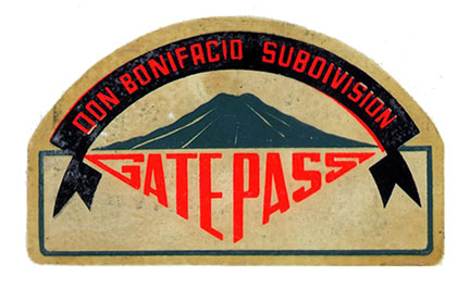 Don Bonifacio Gate Pass