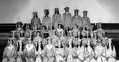 Class of 1974 Graduation, Wagner HS Gym