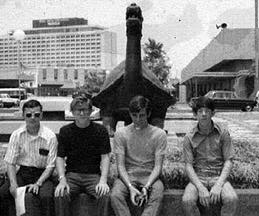 Bill Gardner and friends, Makati, Manila