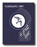 The 1987 Fledgling Yearbook Cover