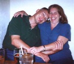 12 Pam (Shaver) Garrett & Randy enjoying a beer at an Irish Pub downtown 