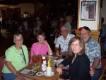 Donna, Pat, Roger, Leroy and Linda at Katie Belles