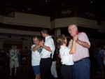 Dancing at Katie Belles.  I had a group of 20 something young ladies very jealous.