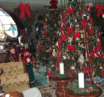 Danny's Christmas tree in his livingroom