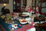 Some of the great food.  No picture of the lumpia---It was super good!!!