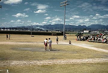 The bleachers