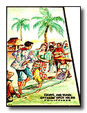 Clark AB Officers Club Menu - 1961