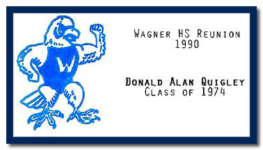 Don Quigley's Name Tag
