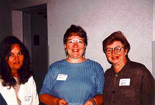 Kandy Simpson '65, Mary Senn '66, and Gerry Stroh '63                Gerry Stroh '63