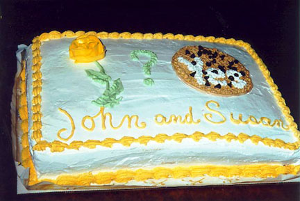 The engagement cake